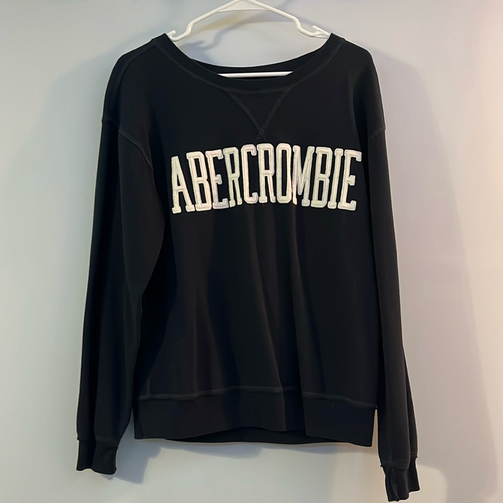 Navy blue Abercrombie crew neck